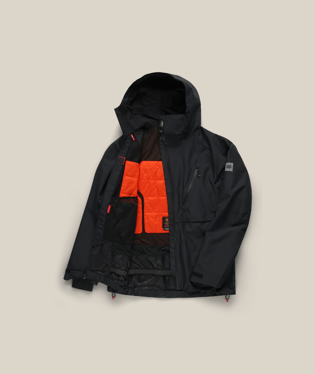 MENS HYDRA™ THERMAGRAPH® JACKET - BLACK