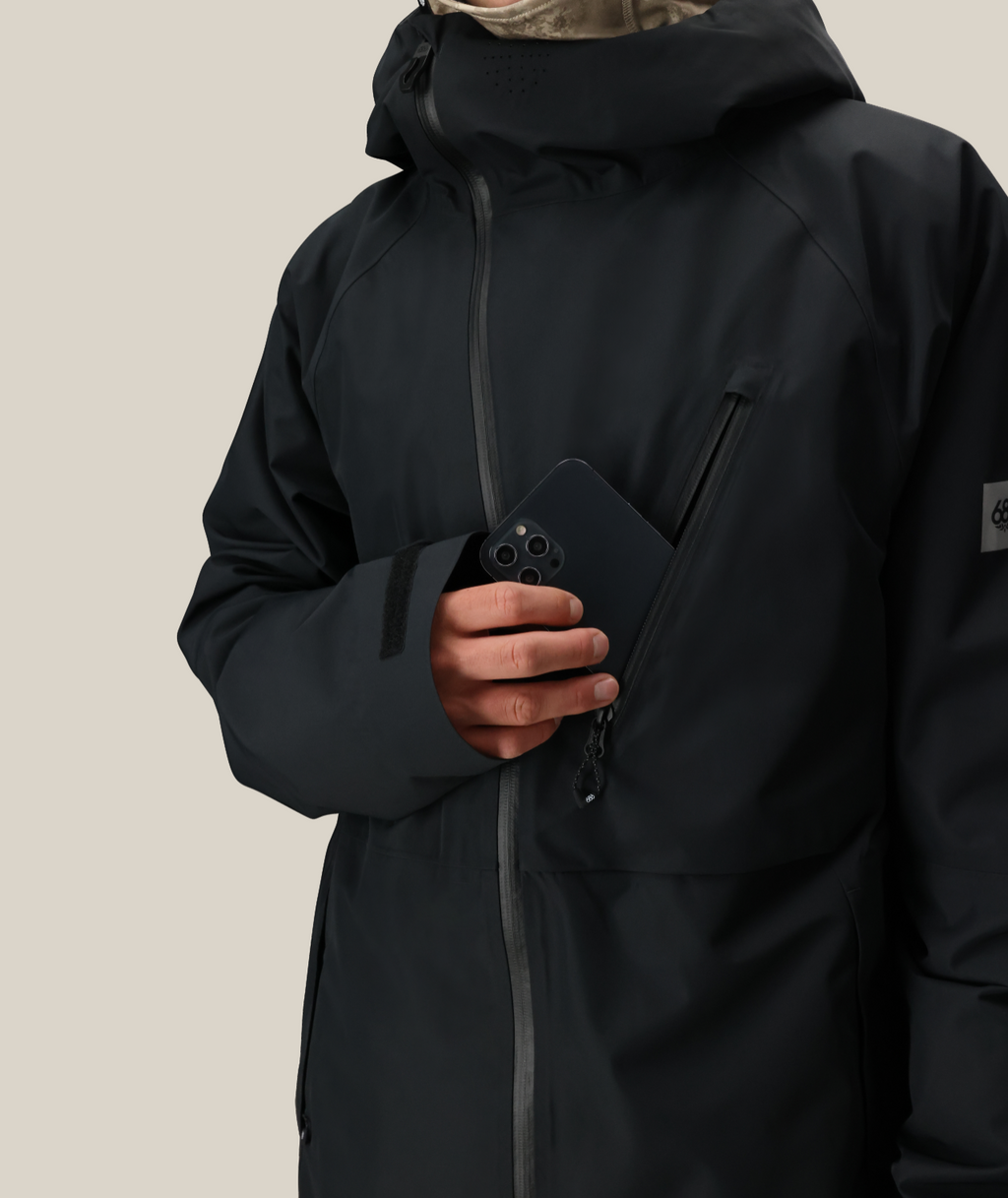 MENS HYDRA™ THERMAGRAPH® JACKET - BLACK