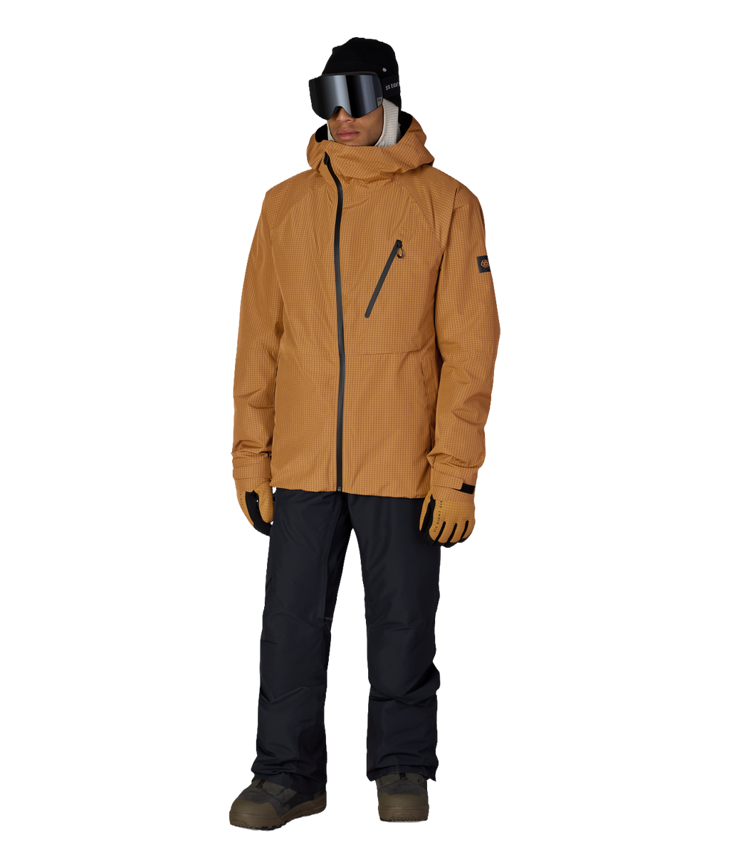 MENS HYDRA™ THERMAGRAPH® JACKET - BRONZE GRID