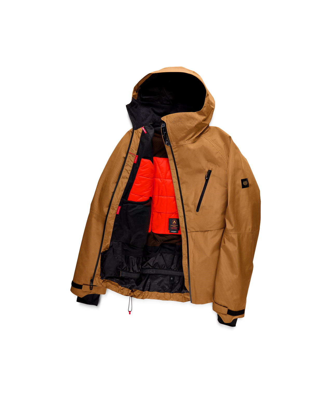 MENS HYDRA™ THERMAGRAPH® JACKET - BRONZE GRID