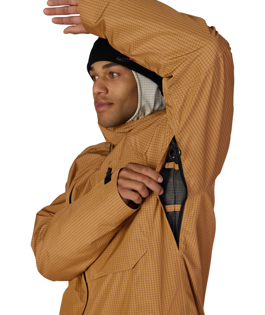 MENS HYDRA™ THERMAGRAPH® JACKET - BRONZE GRID