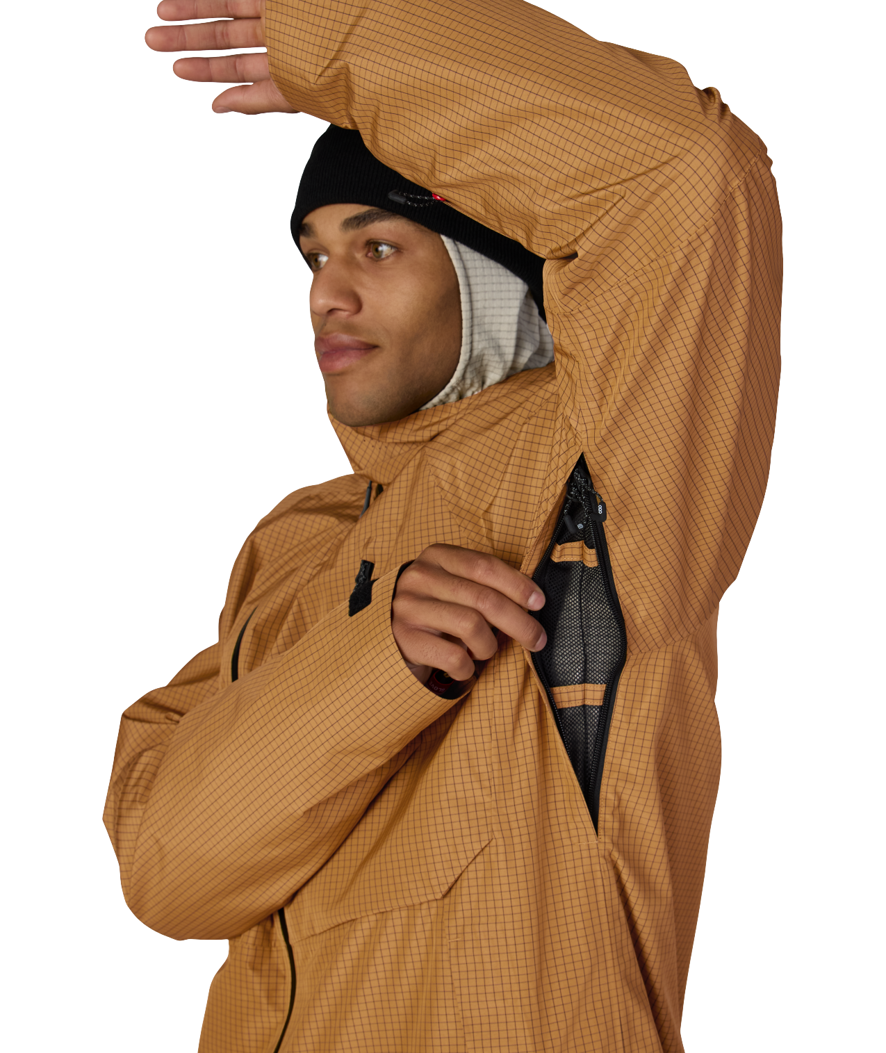 MENS HYDRA™ THERMAGRAPH® JACKET - BRONZE GRID