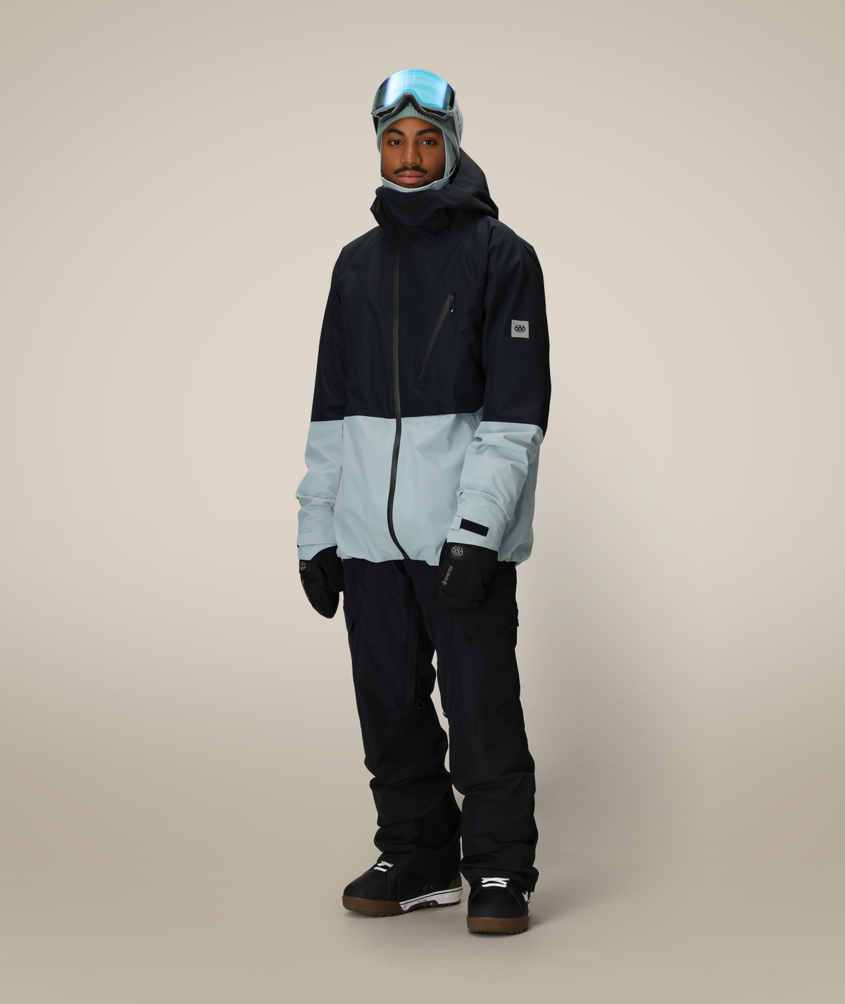 MENS HYDRA™ THERMAGRAPH® JACKET - DUSTY MARINE COLORBLOCK