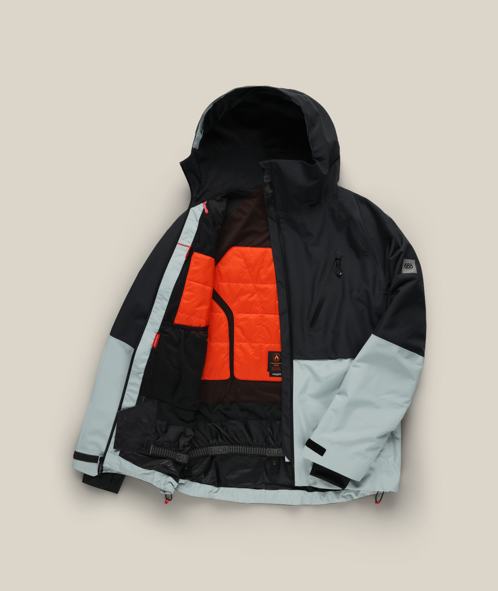 MENS HYDRA™ THERMAGRAPH® JACKET - DUSTY MARINE COLORBLOCK