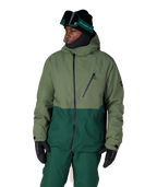 MENS HYDRA™ THERMAGRAPH® JACKET - FATIGUE GREEN COLORBLOCK