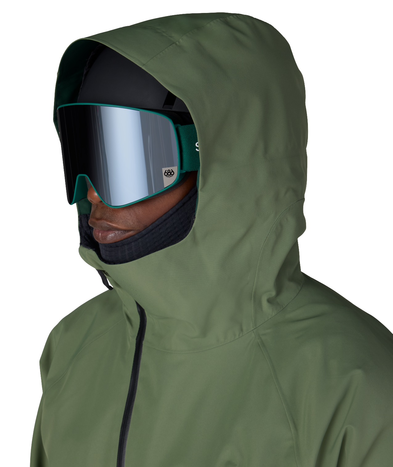 MENS HYDRA™ THERMAGRAPH® JACKET - FATIGUE GREEN COLORBLOCK