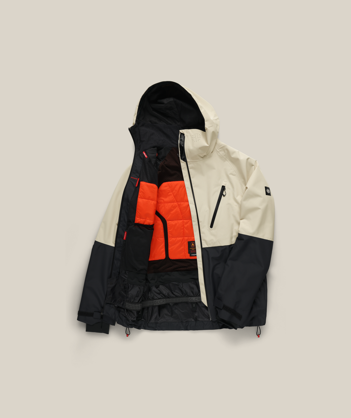 MENS HYDRA™ THERMAGRAPH® JACKET - LIMESTONE COLORBLOCK