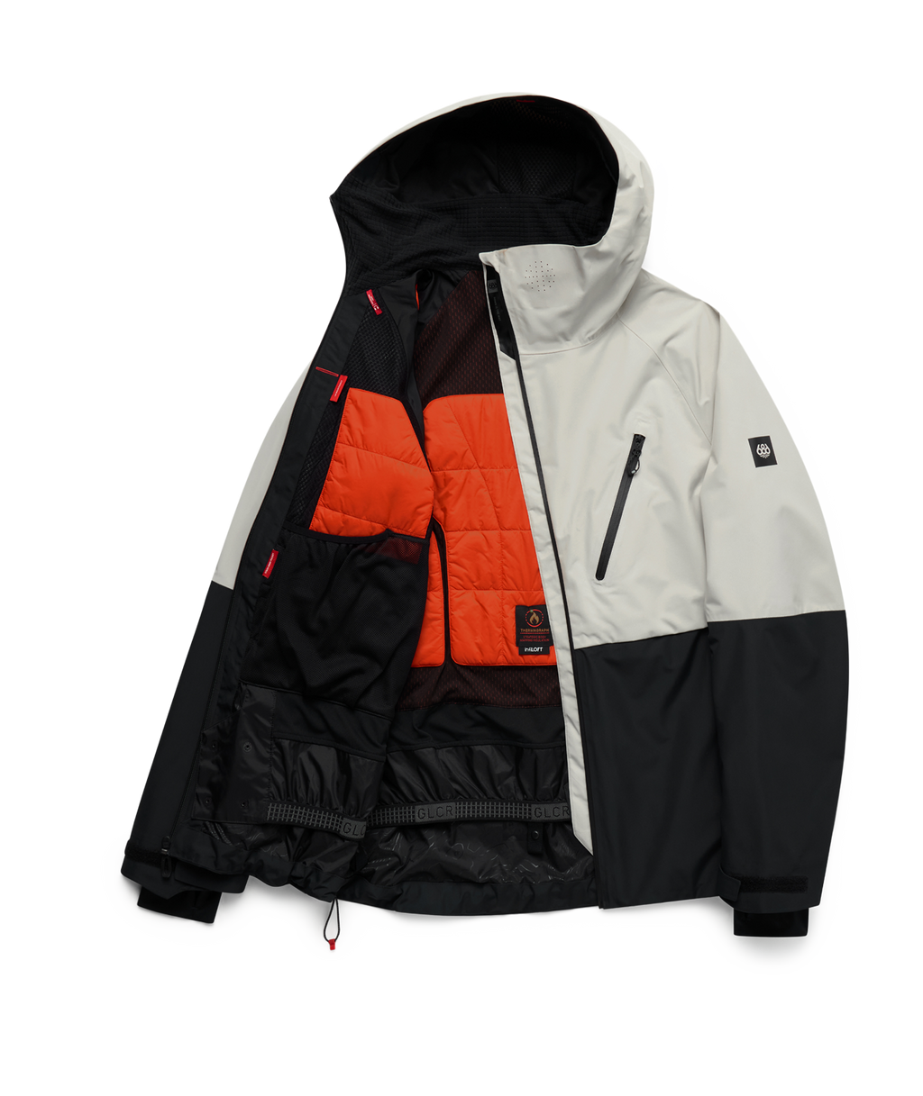 MENS HYDRA™ THERMAGRAPH® JACKET - LIMESTONE COLORBLOCK