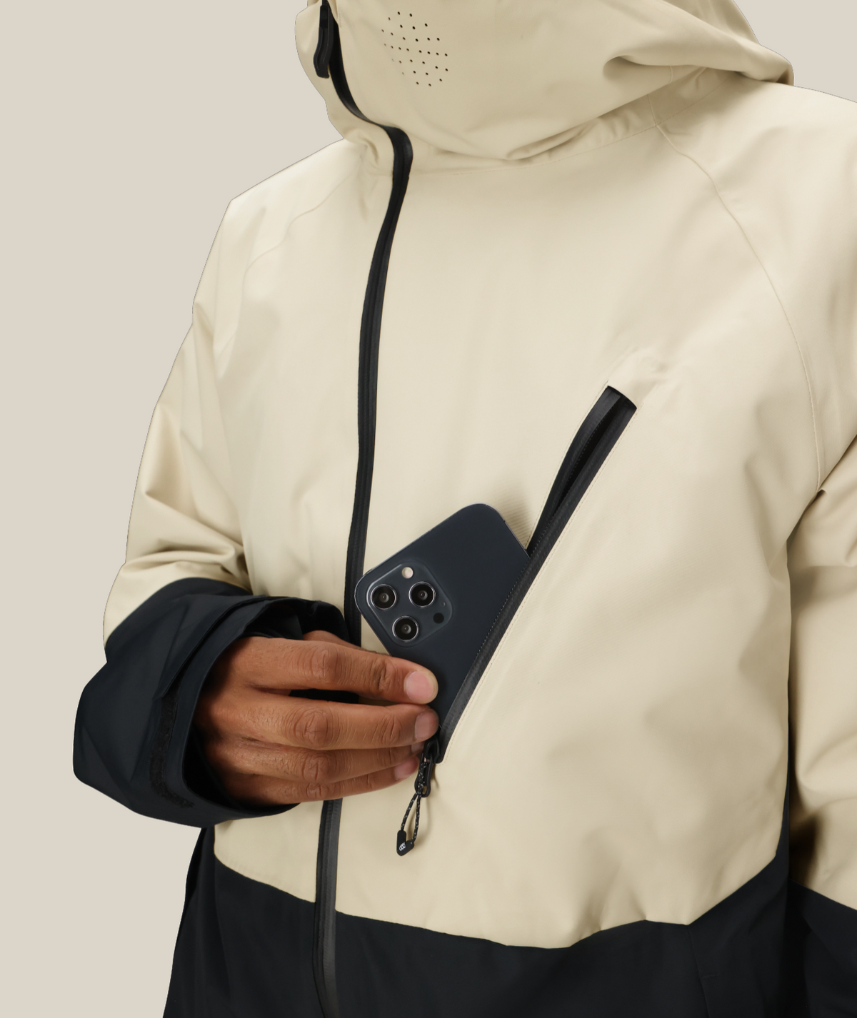 MENS HYDRA™ THERMAGRAPH® JACKET - LIMESTONE COLORBLOCK