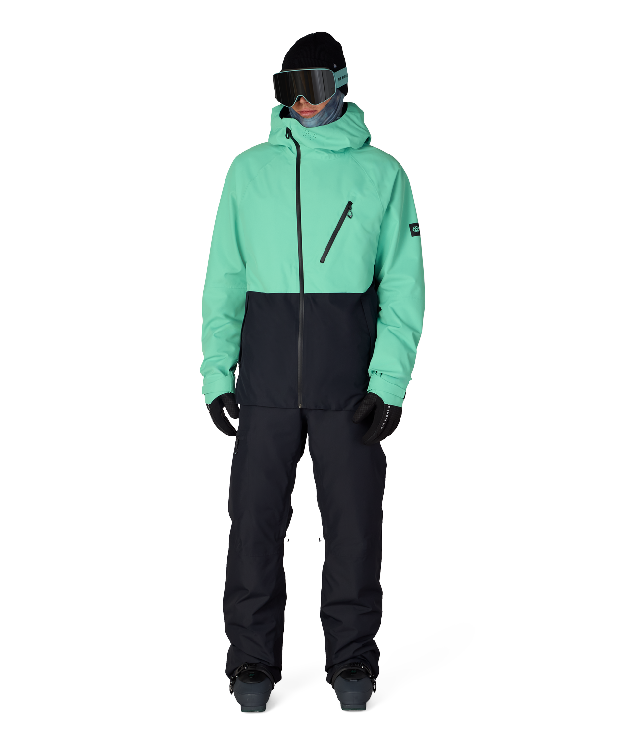 MENS HYDRA™ THERMAGRAPH® JACKET - WASABI COLORBLOCK