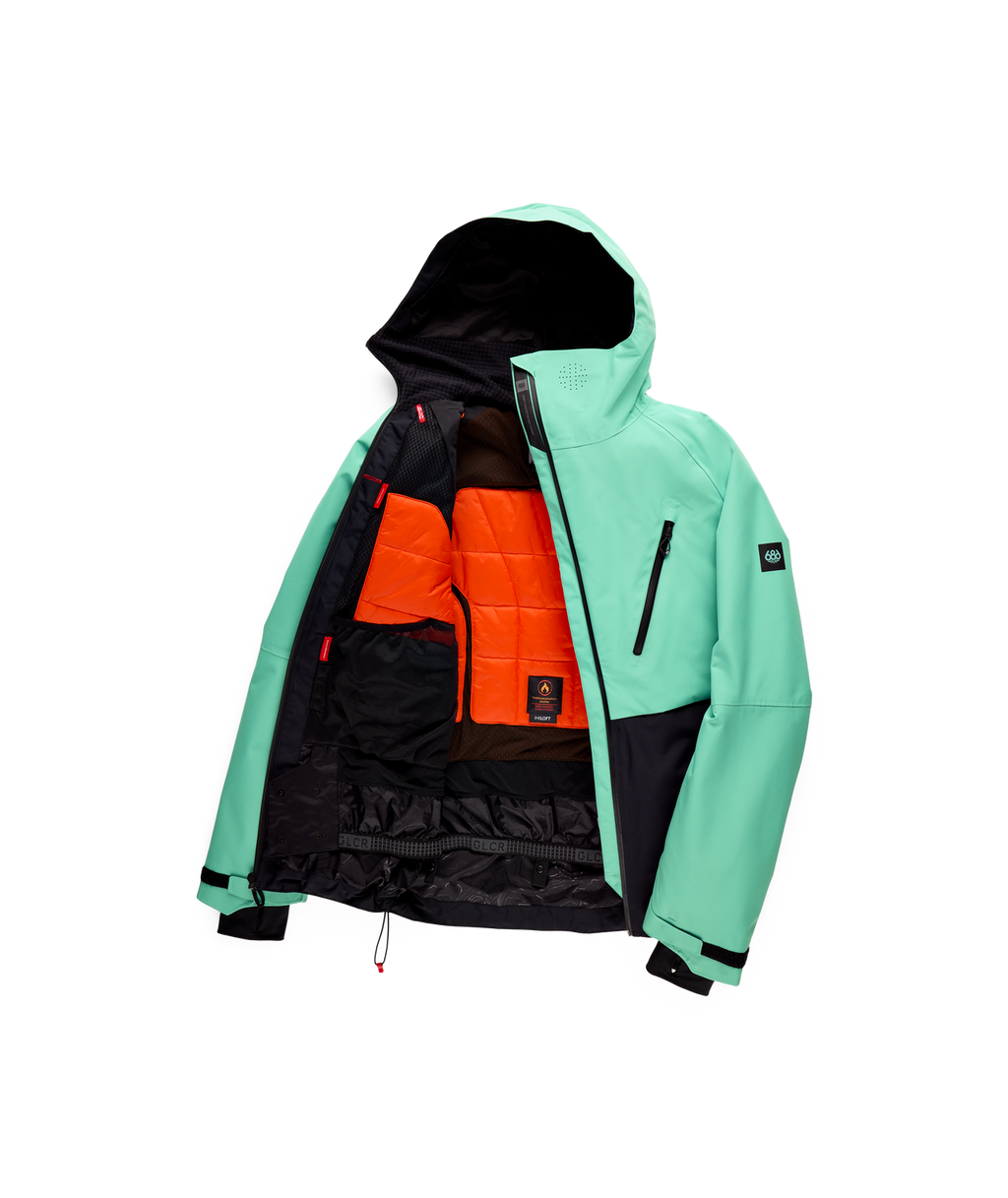 MENS HYDRA™ THERMAGRAPH® JACKET - WASABI COLORBLOCK