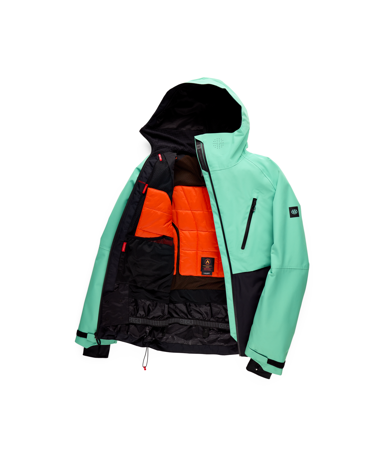 MENS HYDRA™ THERMAGRAPH® JACKET - WASABI COLORBLOCK