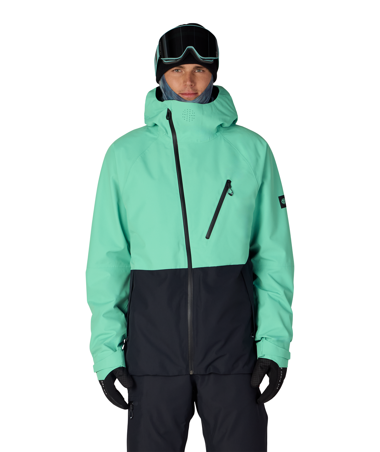 MENS HYDRA™ THERMAGRAPH® JACKET - WASABI COLORBLOCK