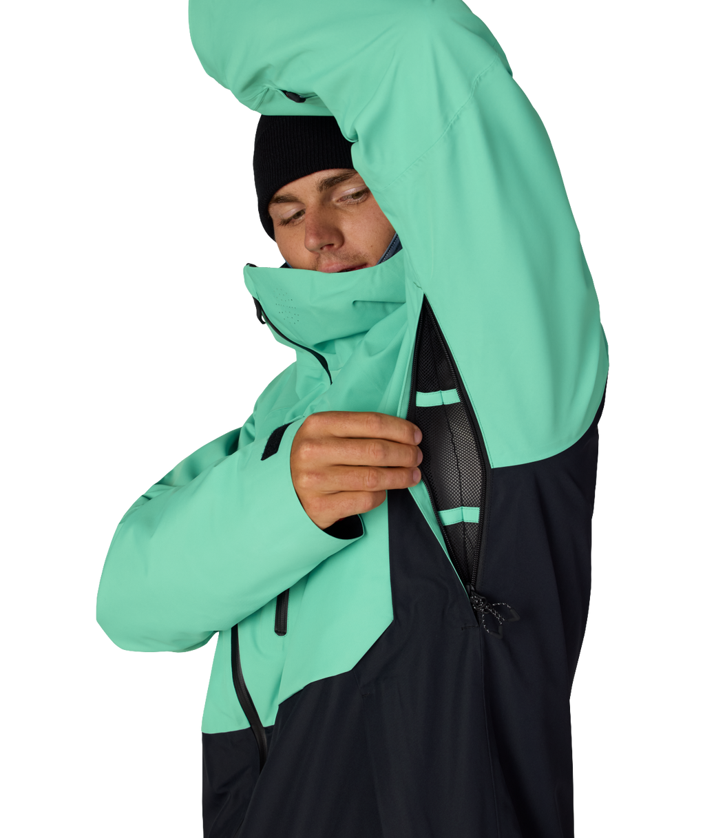 MENS HYDRA™ THERMAGRAPH® JACKET - WASABI COLORBLOCK