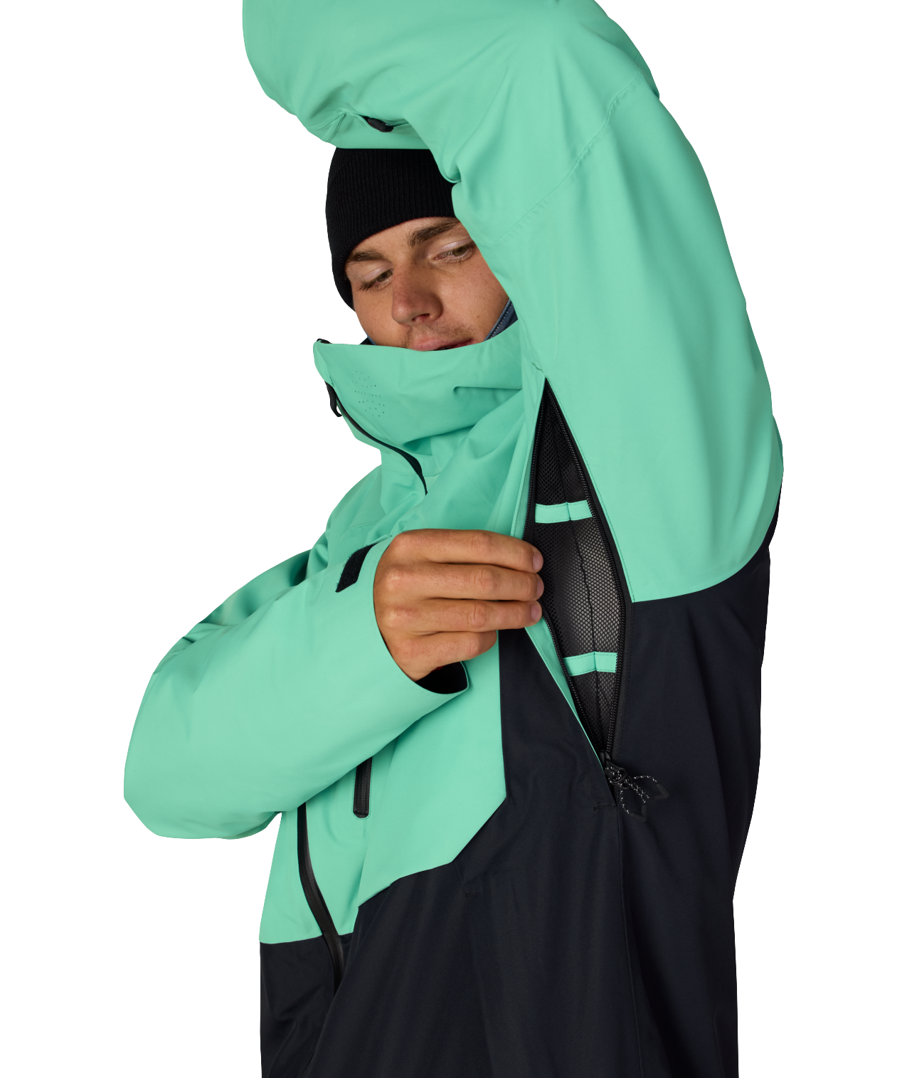 MENS HYDRA™ THERMAGRAPH® JACKET - WASABI COLORBLOCK