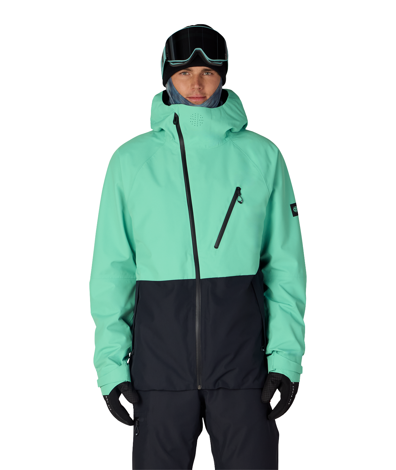 MENS HYDRA™ THERMAGRAPH® JACKET - WASABI COLORBLOCK