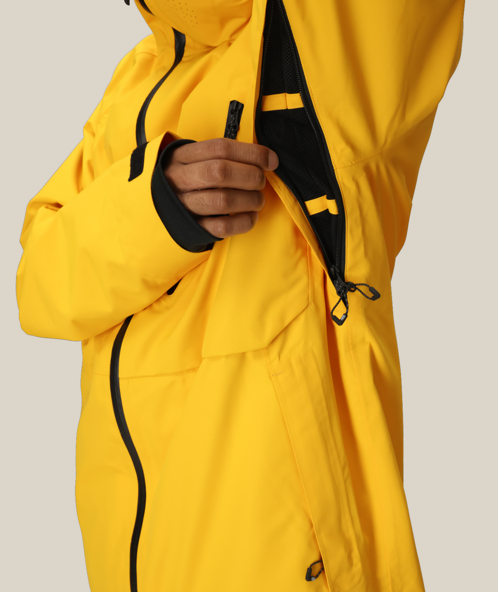 MENS HYDRA™ THERMAGRAPH® JACKET - YELLOW GOLD