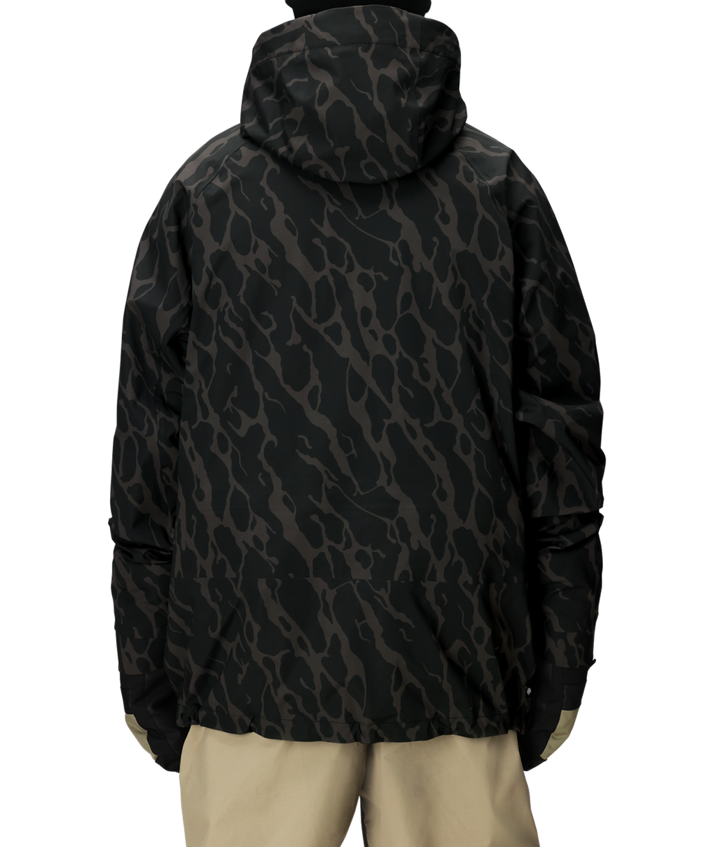 MENS SMARTY® 3-IN-1 RODEO™ 3L JACKET - BLACK FRACTURE PRINT
