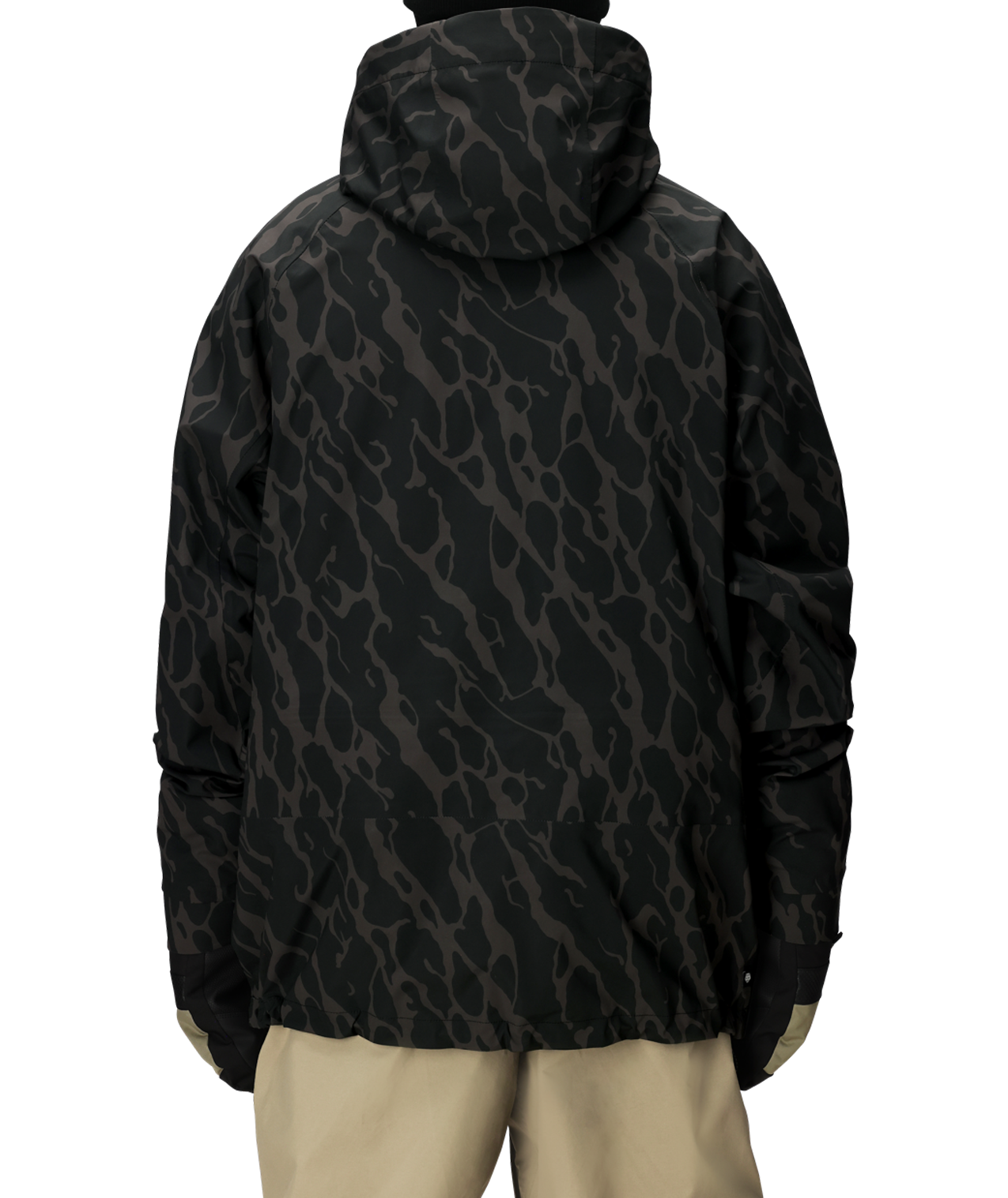 MENS SMARTY® 3-IN-1 RODEO™ 3L JACKET - BLACK FRACTURE PRINT