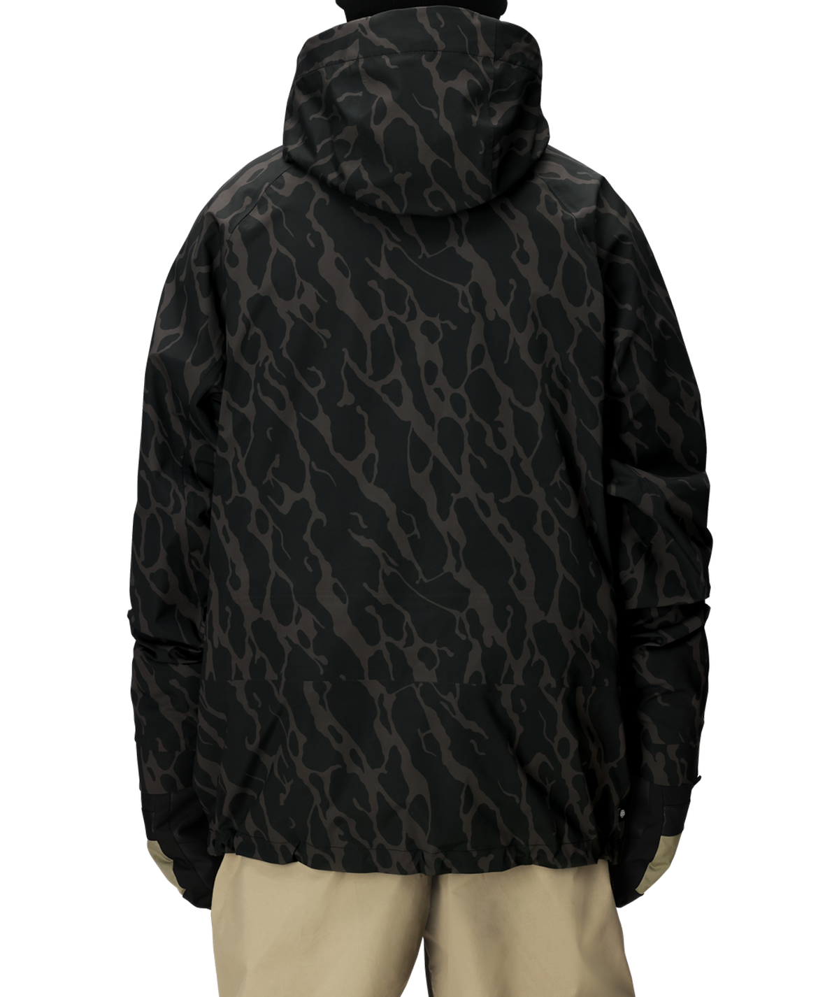 MENS SMARTY® 3-IN-1 RODEO™ 3L JACKET - BLACK FRACTURE PRINT