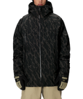 MENS SMARTY® 3-IN-1 RODEO™ 3L JACKET - BLACK FRACTURE PRINT