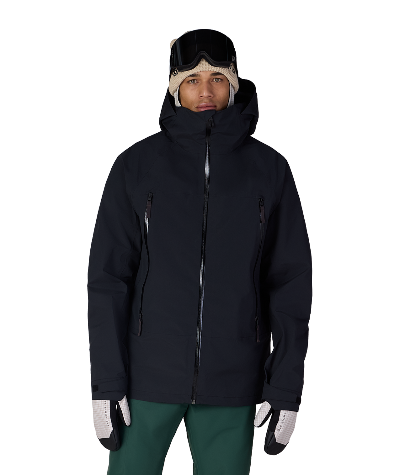 MENS SMARTY® 3-IN-1 RODEO™ 3L JACKET - BLACK