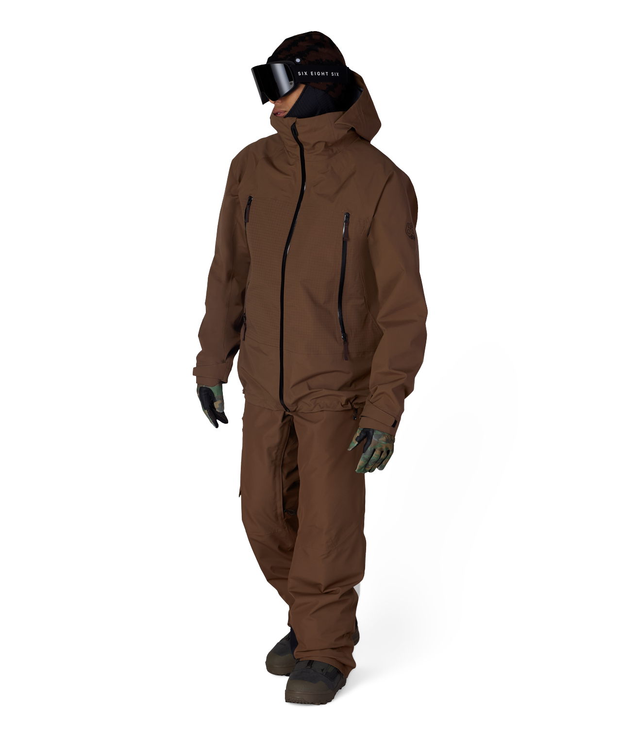 MENS SMARTY® 3-IN-1 RODEO™ 3L JACKET - DARK EARTH