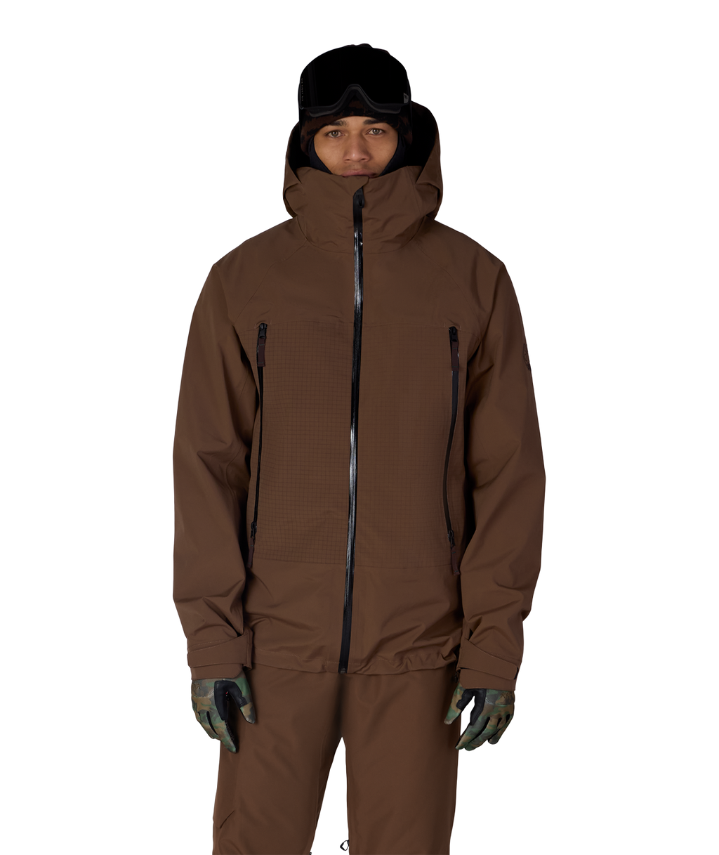 MENS SMARTY® 3-IN-1 RODEO™ 3L JACKET - DARK EARTH