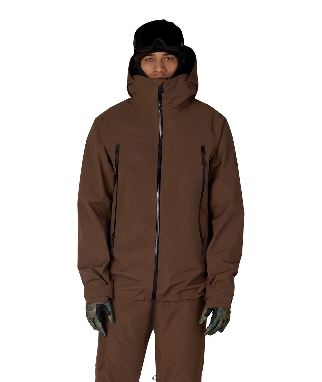 MENS SMARTY® 3-IN-1 RODEO™ 3L JACKET - DARK EARTH