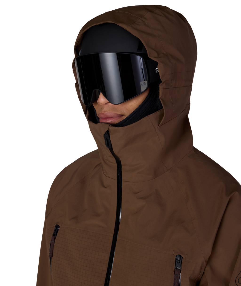 MENS SMARTY® 3-IN-1 RODEO™ 3L JACKET - DARK EARTH