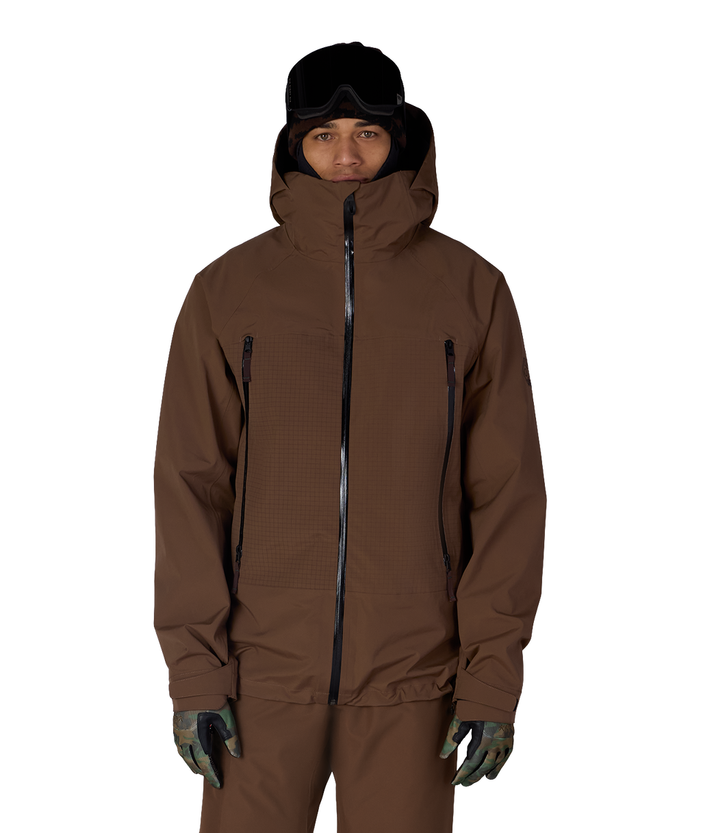 MENS SMARTY® 3-IN-1 RODEO™ 3L JACKET - DARK EARTH