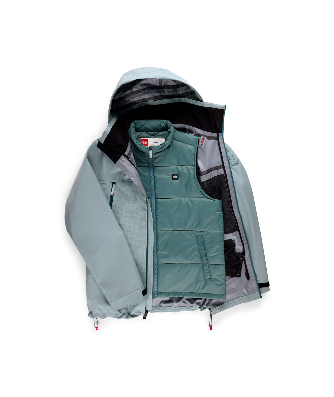 MENS SMARTY® 3-IN-1 RODEO™ 3L JACKET - DUSTY MARINE
