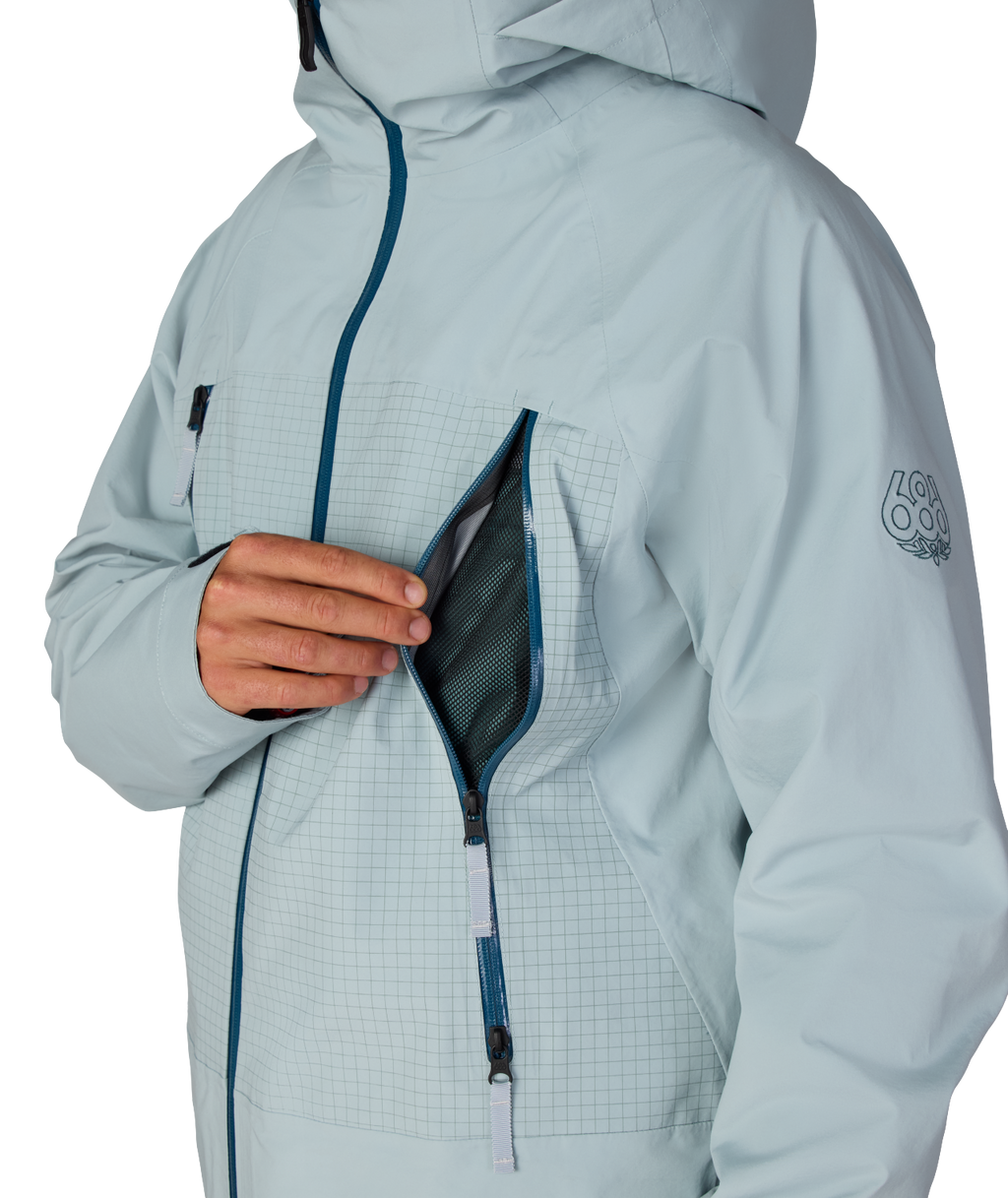 MENS SMARTY® 3-IN-1 RODEO™ 3L JACKET - DUSTY MARINE