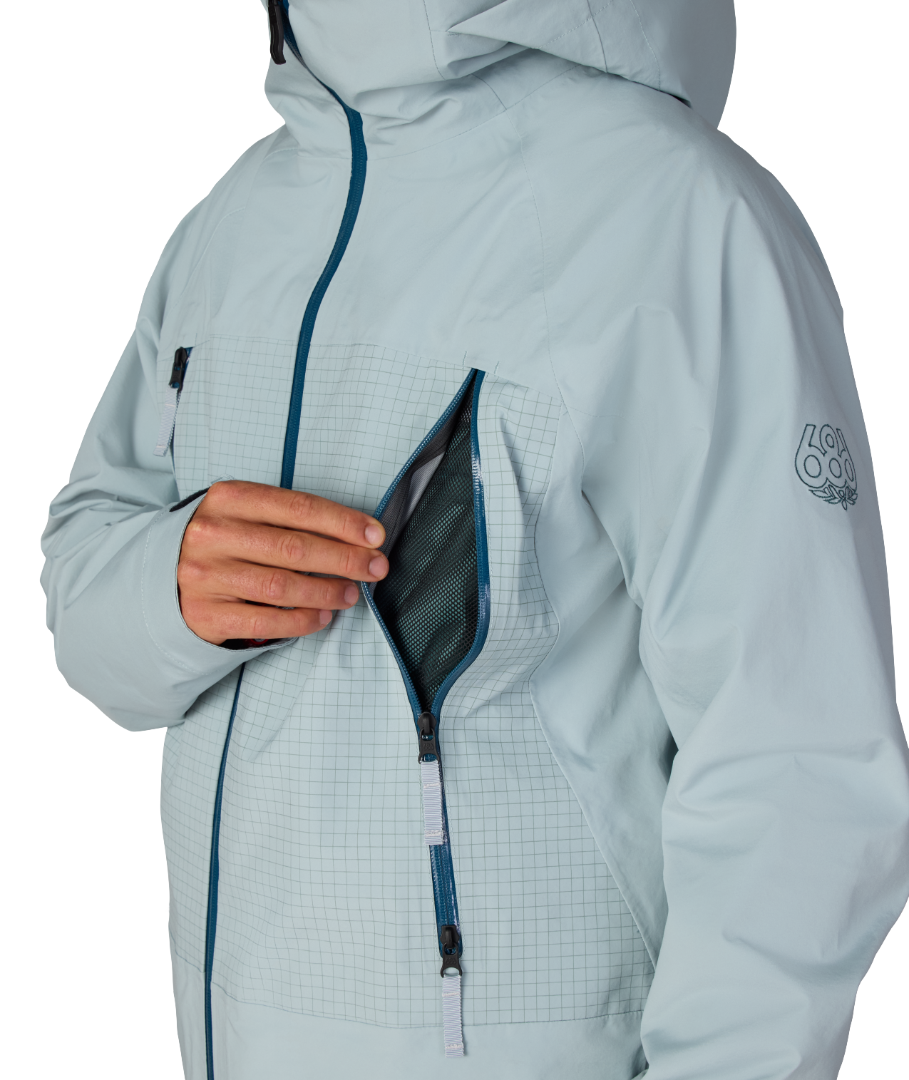 MENS SMARTY® 3-IN-1 RODEO™ 3L JACKET - DUSTY MARINE