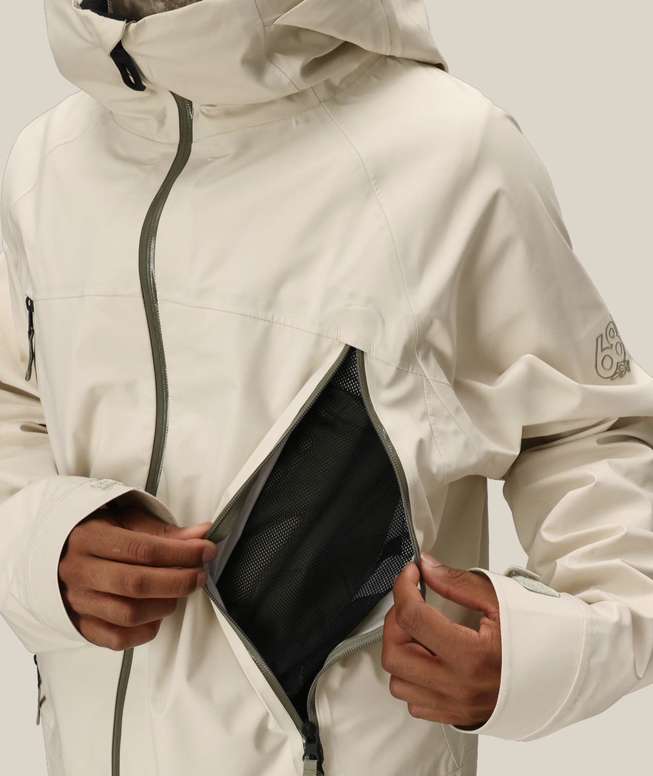 MENS SMARTY® 3-IN-1 RODEO™ 3L JACKET - LIMESTONE