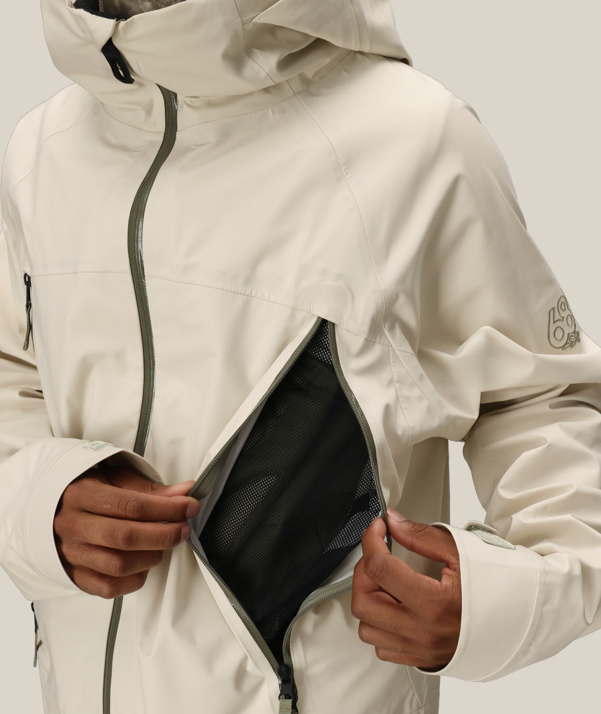 MENS SMARTY® 3-IN-1 RODEO™ 3L JACKET - LIMESTONE