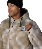 MENS WOODLAND™ INSULATED JACKET - KHAKI PLAID