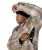 MENS WOODLAND™ INSULATED JACKET - KHAKI PLAID