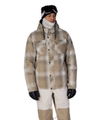 MENS WOODLAND™ INSULATED JACKET - KHAKI PLAID