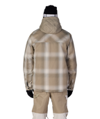MENS WOODLAND™ INSULATED JACKET - KHAKI PLAID