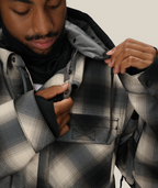 MENS WOODLAND™ INSULATED JACKET - LIMESTONE PLAID