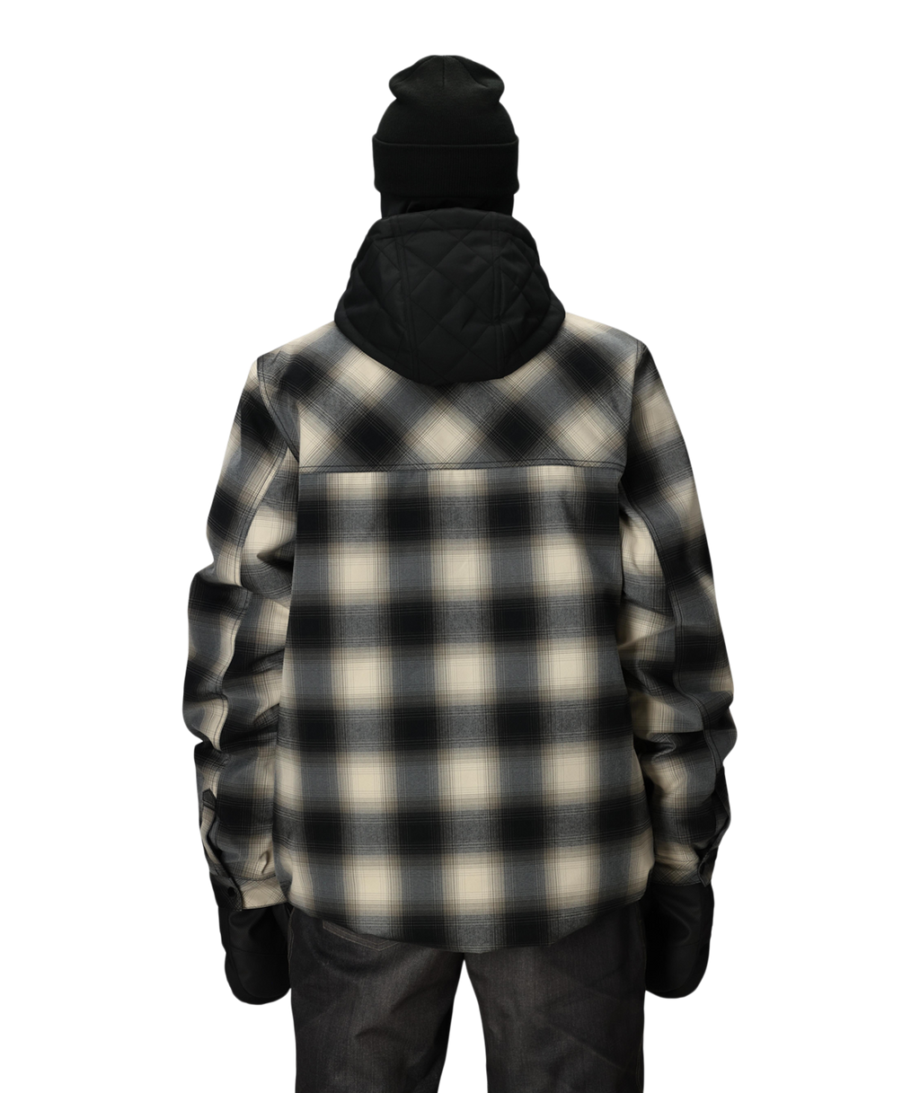 MENS WOODLAND™ INSULATED JACKET - LIMESTONE PLAID