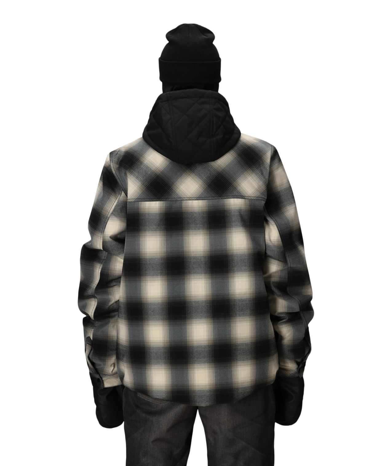 MENS WOODLAND™ INSULATED JACKET - LIMESTONE PLAID