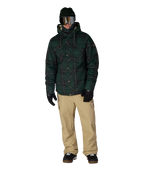 MENS WOODLAND™ INSULATED JACKET - MOSS GREEN PLAID