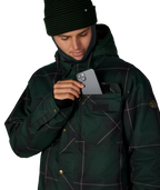 MENS WOODLAND™ INSULATED JACKET - MOSS GREEN PLAID