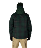 MENS WOODLAND™ INSULATED JACKET - MOSS GREEN PLAID