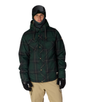 MENS WOODLAND™ INSULATED JACKET - MOSS GREEN PLAID