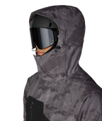 MENS GEO™ INSULATED JACKET - CHARCOAL HEMISPHERE COLORBLOCK