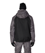 MENS GEO™ INSULATED JACKET - CHARCOAL HEMISPHERE COLORBLOCK