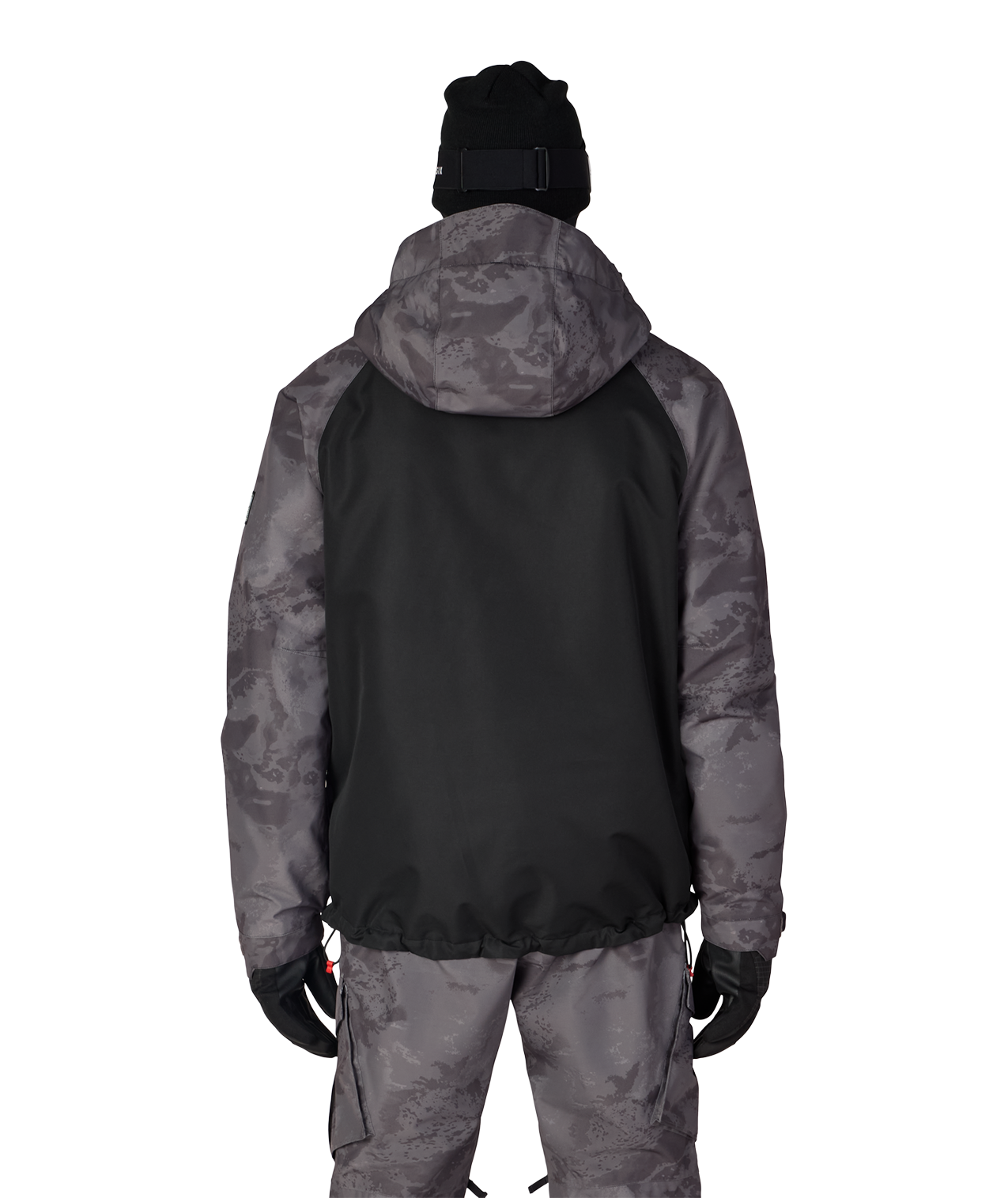 MENS GEO™ INSULATED JACKET - CHARCOAL HEMISPHERE COLORBLOCK